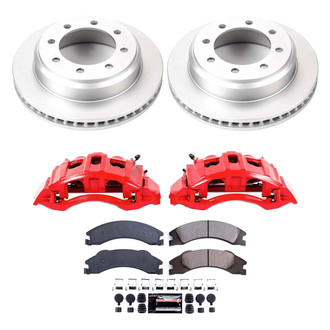 PowerStop® - Z23 Evolution Sport Plain Rear Brake Kit with Calipers