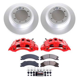 PowerStop® - Z23 Evolution Sport Plain Rear Brake Kit with Calipers