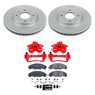 PowerStop® - Z23 Evolution Sport Plain Front Brake Kit with Calipers