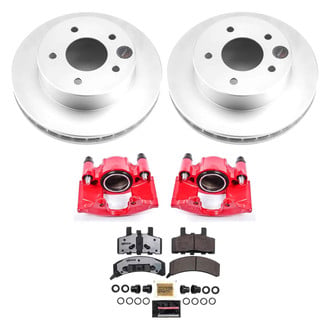 PowerStop® - Z36 Extreme Plain Front Brake Kit with Calipers
