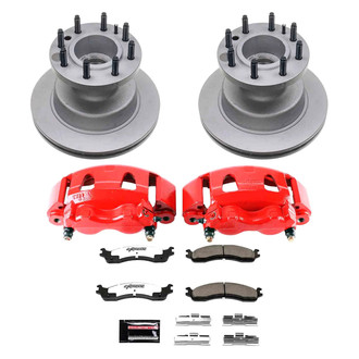 PowerStop® - Z36 Extreme Plain Front Brake Kit with Calipers