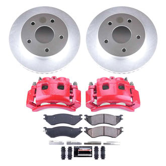 PowerStop® - Z23 Evolution Sport Plain Front Brake Kit with Calipers