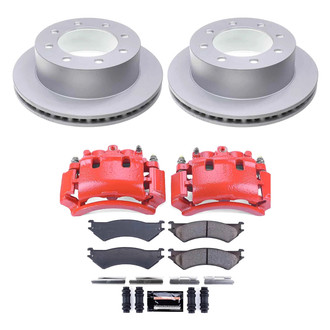PowerStop® - Z23 Evolution Sport Plain Rear Brake Kit with Calipers