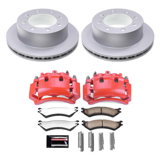 PowerStop® - Z36 Extreme Plain Rear Brake Kit with Calipers