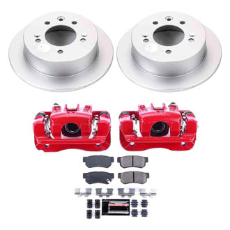 PowerStop® - Z23 Evolution Sport Plain Rear Brake Kit with Calipers