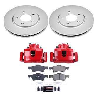 PowerStop® - Z23 Evolution Sport Plain Front Brake Kit with Calipers