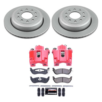 PowerStop® - Z23 Evolution Sport Plain Rear Brake Kit with Calipers