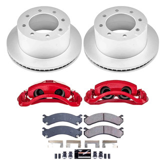 PowerStop® - Z23 Evolution Sport Plain Rear Brake Kit with Calipers