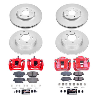 PowerStop® - Z23 Evolution Sport Plain Brake Kit with Calipers