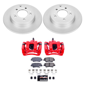PowerStop® - Z23 Evolution Sport Plain Rear Brake Kit with Calipers