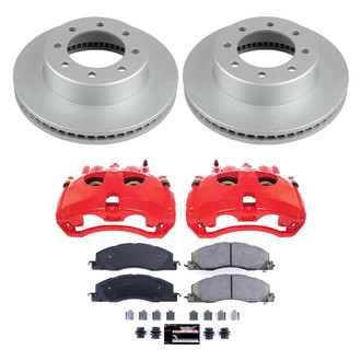 PowerStop® - Z23 Evolution Sport Plain Front Brake Kit with Calipers
