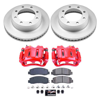 PowerStop® - Z23 Evolution Sport Plain Front Brake Kit with Calipers