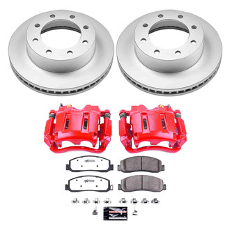 PowerStop® - Z36 Extreme Plain Front Brake Kit with Calipers