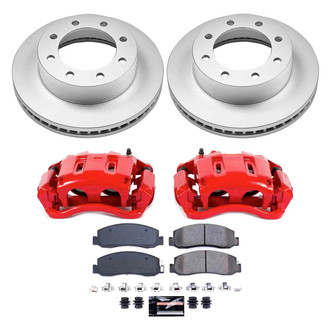 PowerStop® - Z23 Evolution Sport Plain Front Brake Kit with Calipers