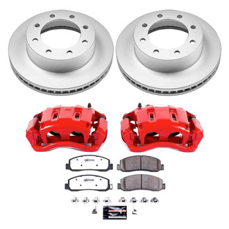 PowerStop® - Z36 Extreme Plain Front Brake Kit with Calipers