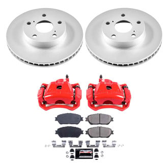 PowerStop® - Z23 Evolution Sport Plain Front Brake Kit with Calipers