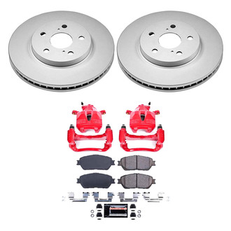 PowerStop® - Z23 Evolution Sport Plain Front Brake Kit with Calipers