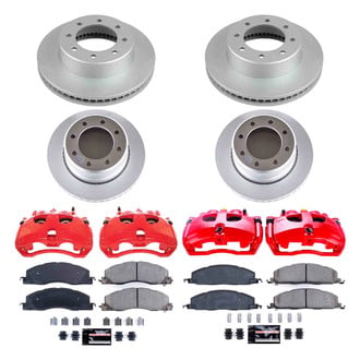PowerStop® - Z23 Evolution Sport Plain Front and Rear Brake Kit with Calipers