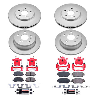 PowerStop® - Z23 Evolution Sport Plain Brake Kit with Calipers
