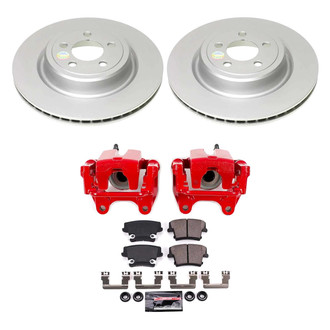 PowerStop® - Z23 Evolution Sport Plain Rear Brake Kit with Calipers