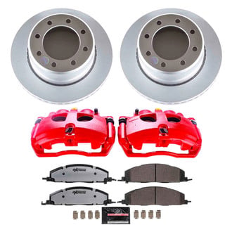 PowerStop® - Z36 Extreme Plain Rear Brake Kit with Calipers
