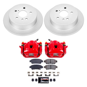 PowerStop® - Z23 Evolution Sport Plain Rear Brake Kit with Calipers