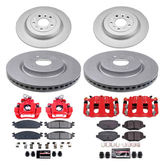 PowerStop® - Z23 Evolution Sport Plain Brake Kit with Calipers
