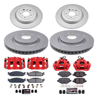 PowerStop® - Z23 Evolution Sport Plain Brake Kit with Calipers