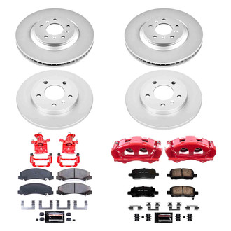 PowerStop® - Z23 Evolution Sport Plain Front and Rear Brake Kit with Calipers