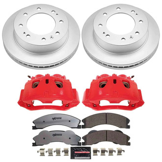 PowerStop® - Z36 Extreme Plain Front Brake Kit with Calipers