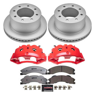 PowerStop® - Z36 Extreme Plain Rear Brake Kit with Calipers