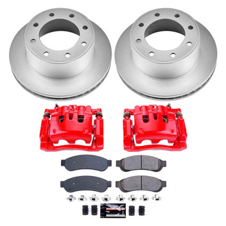 PowerStop® - Z23 Evolution Sport Plain Rear Brake Kit with Calipers