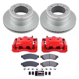 PowerStop® - Z23 Evolution Sport Plain Rear Brake Kit with Calipers