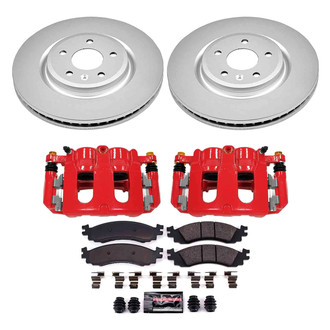 PowerStop® - Z23 Evolution Sport Plain Front Brake Kit with Calipers