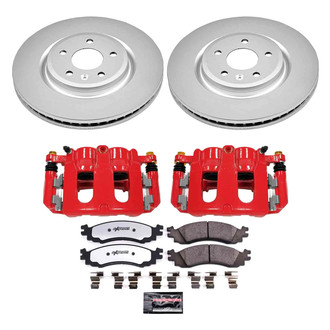 PowerStop® - Z36 Extreme Plain Front Brake Kit with Calipers