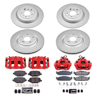 PowerStop® - Z23 Evolution Sport Plain Brake Kit with Calipers