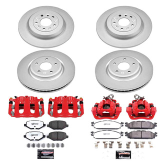 PowerStop® - Z36 Extreme Plain Brake Kit with Calipers