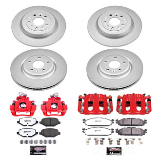 PowerStop® - Z36 Extreme Plain Brake Kit with Calipers