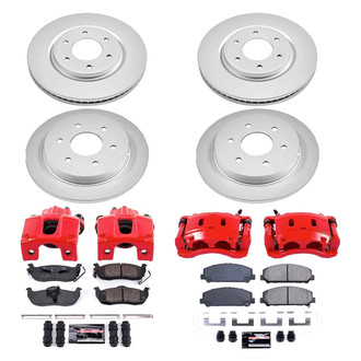 PowerStop® - Z23 Evolution Sport Plain Brake Kit with Calipers