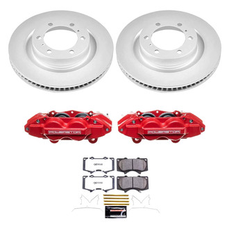 PowerStop® - Z36 Extreme Plain Front Brake Kit with Calipers