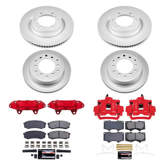 PowerStop® - Z23 Evolution Sport Plain Brake Kit with Calipers