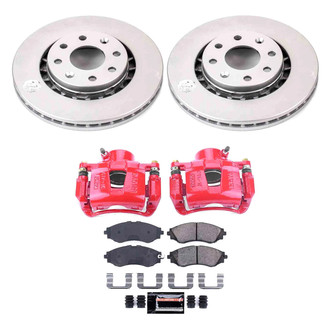 PowerStop® - Z23 Evolution Sport Plain Front Brake Kit with Calipers