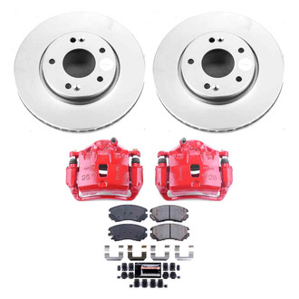 PowerStop® - Z23 Evolution Sport Plain Front Brake Kit with Calipers