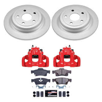 PowerStop® - Z23 Evolution Sport Plain Rear Brake Kit with Calipers