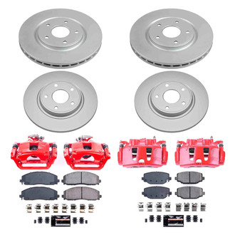 PowerStop® - Z23 Evolution Sport Plain Brake Kit with Calipers