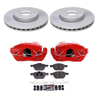 PowerStop® - Z23 Evolution Sport Plain Front Brake Kit with Calipers