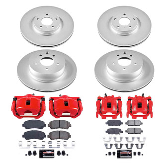 PowerStop® - Z23 Evolution Sport Plain Brake Kit with Calipers