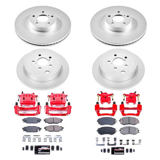 PowerStop® - Z23 Evolution Sport Plain Brake Kit with Calipers
