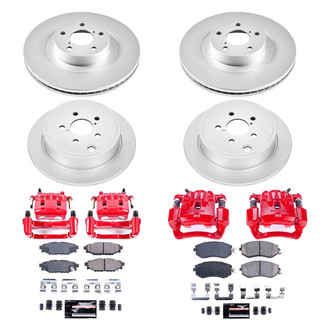 PowerStop® - Z23 Evolution Sport Plain Brake Kit with Calipers