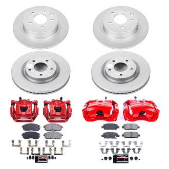 PowerStop® - Z23 Evolution Sport Plain Brake Kit with Calipers